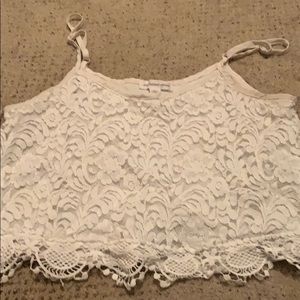 White Crop Top
